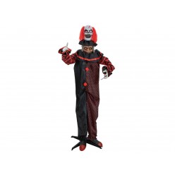 EUROPALMS Halloween Figure Pop-Up Clown, animated, 180cm